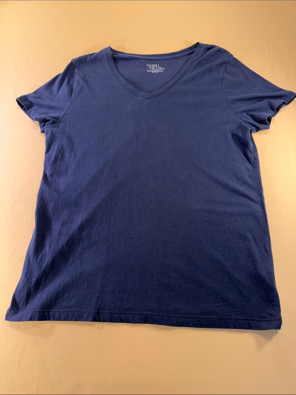 Time and tru women’s dark blue T-shirt size large